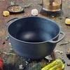 Maysternya Ketaus puodas 6 l su ketaus dangčiu keptuvė| T404CP