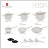 Puodų ir keptuvių komplektas (15 dalių) Berlinger Haus | BH-8081 «Sahara Collection»