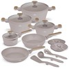 Puodų komplektas (15 dalių) Berlinger Haus Taupe Nordic Collection | BH-8344