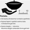 Uzbekiškas 6L kazanas (Namangan) poliruotas | plokščias dugnas
