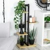 Vilde Augalų stovas metalinis 4 pakopų 93 cm
