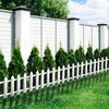 Vilde Garden fence large plastikas 3m