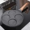 Vilde Keptuvė kiaušiniams granitinė neprideganti Juodas&amp;WOOD 26 cm