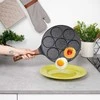 Vilde Keptuvė kiaušiniams granitinė neprideganti Juodas&amp;WOOD 26 cm