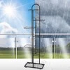 Vilde Kwietnik metalowy juoda 7-poziomowy 138 cm