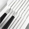 Vilde Peilių ir stalo įrankių dėklas baltas 39x14,5x7,5 cm