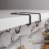 Vilde Puodelių kabykla metalinis juoda