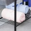 Vilde Stovintis rankšluosčių stovas metalinis juodas