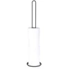 Vilde Tualetinio popieriaus stovas metalinis juoda 60 cm