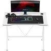 "Huzaro Hero 1.4 Baltas Gaming Desk" žaidimų stalas