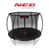 10 pėdų / 312 cm profiliuotas sodo batutas su vidiniu tinklu „Neo-Sport“