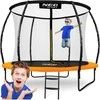 10 pėdų / 312 cm profiliuotas sodo batutas su vidiniu tinklu „Neo-Sport“