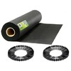 Sodo agrotekstilė 1,6 m x 50 m + 100 Plonos kaiščių