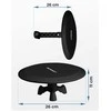 „Berdsen BD-955“ juoda vidaus/lauko televizijos ultra HD 4K antena