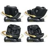 Nukido Aero Line autokėdutė juoda 0-36kg ISOFIX