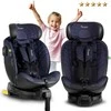 „Nukido Aero Line“ automobilinė kėdutė, juoda/tamsiai mėlyna, 0-36 kg, ISOFIX