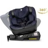 „Nukido Aero Line“ automobilinė kėdutė, juoda/tamsiai mėlyna, 0-36 kg, ISOFIX