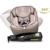 Nukido Aero Line automobilinė kėdutė, smėlio spalvos, 0-36 kg, ISOFIX