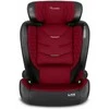 Automobilinė kėdutė Nukido Louis juoda - raudona, 15-36 kg ISOFIX