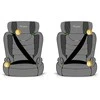 Automobilinė kėdutė Nukido Louis Soft juoda 15-36 kg ISOFIX
