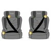 Automobilinė kėdutė Nukido Louis juoda 15-36 kg ISOFIX