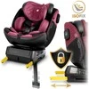 „Nukido Prestige Line“ juodos ir rožinės spalvos automobilinė kėdutė, 0-36 kg, su ISOFIX sistema