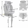 „Nukido Prestige Line“ automobilinė kėdutė, pilka, 0-36 kg, ISOFIX