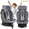 „Nukido Prestige Line“ automobilinė kėdutė, pilka, 0-36 kg, ISOFIX