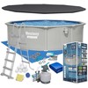 Bestway Baseinas sodo panelowy całoroczny 457 x 122 cm 13w1 Bestawy 56384