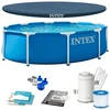 INTEX 28202ND išorinė rėminė baseino sistema 305 x 76 cm 10in1
