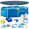 INTEX 28202ND lauko baseinas su rėmu 305 x 76 cm, 15 vienetų rinkinyje