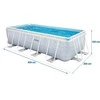 Karkasinis sodo baseinas 400 x 200 x 100 cm 4 viename INTEX 26780