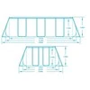 Bestway Karkasinis baseinas 412x201x122cm 10in1 56457