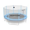 Viršutinis strypas batutui su išoriniu tinkleliu 8-15 ft, mėlynas, Neo-Sport