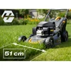 Benzininė vejapjovė su diskų įtaisu 51 cm 70 l Honda 202cc 5,7KM + olej Humberg HM-603