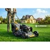 Benzininė vejapjovė su diskų įtaisu 51 cm 70 l loncin 196cc + olej Humberg HM-601