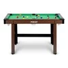 9 Neo-Sport Biliardo stalas 122 x 61 x 76 cm NS-807 tamsiai rudas