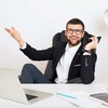 Fotelis Sofotel Biuro kėdė, ergonomiškas dizainas, patogus sėdėjimas, reguliuojamas aukštis, juoda medžiaga