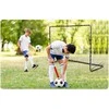 Futbolo vartai Neo-Sport 183 x 122 x 61 cm NS-492 juodi