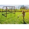 Futbolo vartai 300 x 200 x 120 cm NS-473 juodi ir raudoni