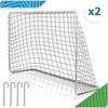 Nešiojami futbolo vartai treniruotėms, 2 vnt., 183 x 122 x 61 cm, NS-485