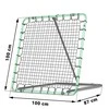 Neo-Sport 100 x 100 cm treniruočių rebounderio vartai