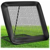 Neo-Sport Futbolo atmušėjo tinklas, treniruočių vartai futbolui, 122 x 120 cm, nešiojama futbolo treniruočių įranga, futbolo treniruočių pagalbinė priemonė