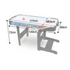 Neo-Sport Didelis sulankstomas oro ritulio stalas NS-427