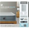 Pripučiamas čiužinys 203x152x46 cm su įmontuotu elektriniu siurbliu INTEX 64824ND