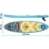 Aquasurf SUP lenta 275 x 76 x 12 cm Soke 850000