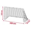 Futbolo vartai Neo-Sport, 183x122x61 cm, 2 vnt.