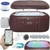 Bestway „Lay-su-Spa Maldives Pro7 2025“ sūkurinė vonia su WiFi programėle LED 5-7os6001U