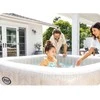 Cf Group Pripučiamas jacuzzi su hidromasažu, 6 asmenims 196x71 cm INTEX 28472
