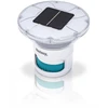 Bestway „SolarGlow“ LED cheminių medžiagų dozatorius su 4 spalvų šviesa, chloro dozatorius, turkio spalvos, baltas, ABS, polipropilenas (PP), nerūdijantis plienas, IP68, LED, kintamos spalvos